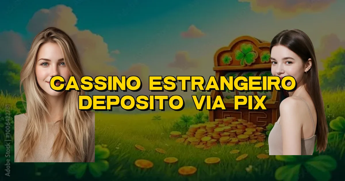 Cassino Estrangeiro Deposito Via Pix Oficial