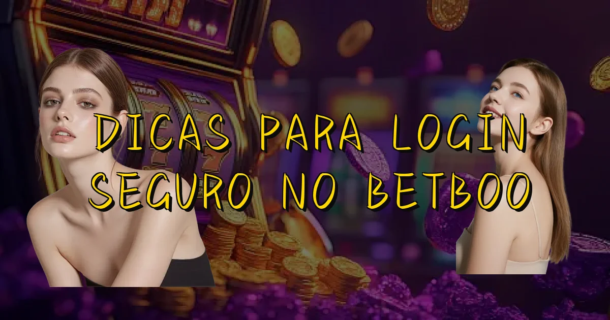 Dicas Para Login Seguro No Betboo Oficial