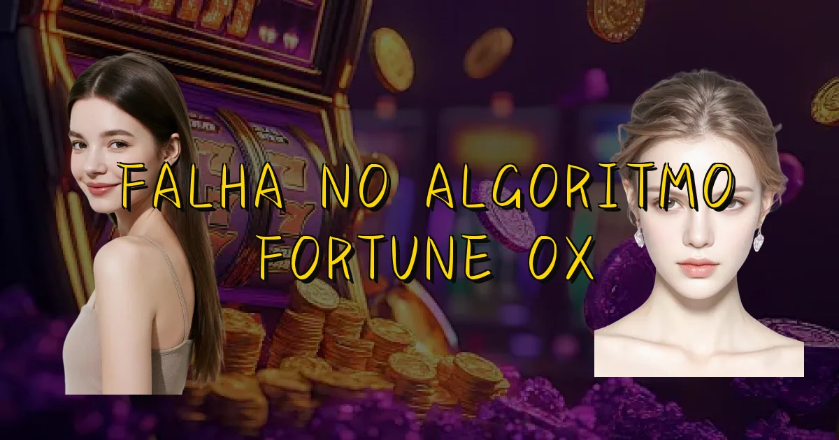 Falha No Algoritmo Fortune Ox Oficial