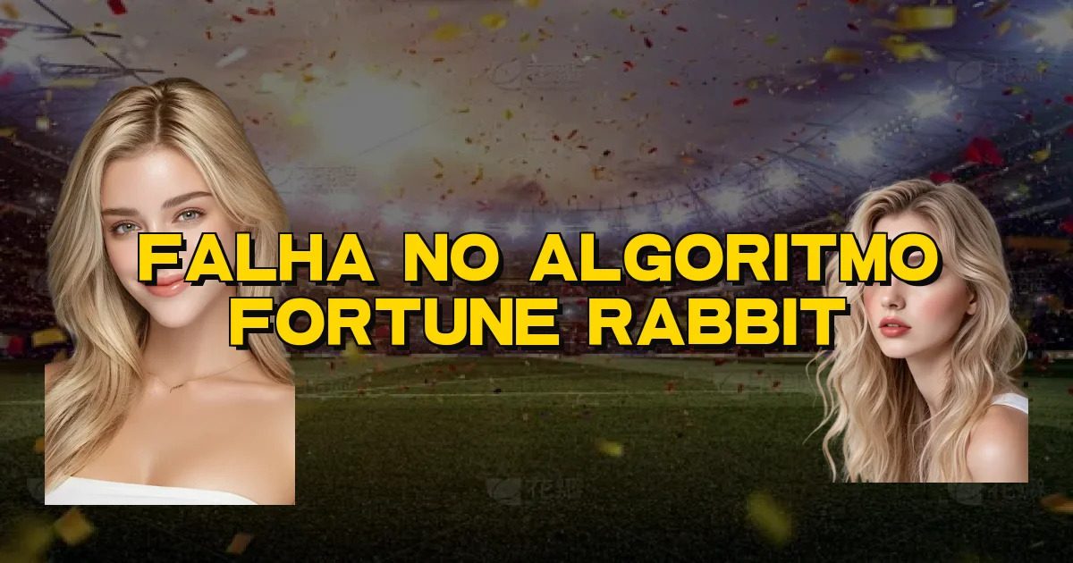 Falha No Algoritmo Fortune Rabbit Oficial