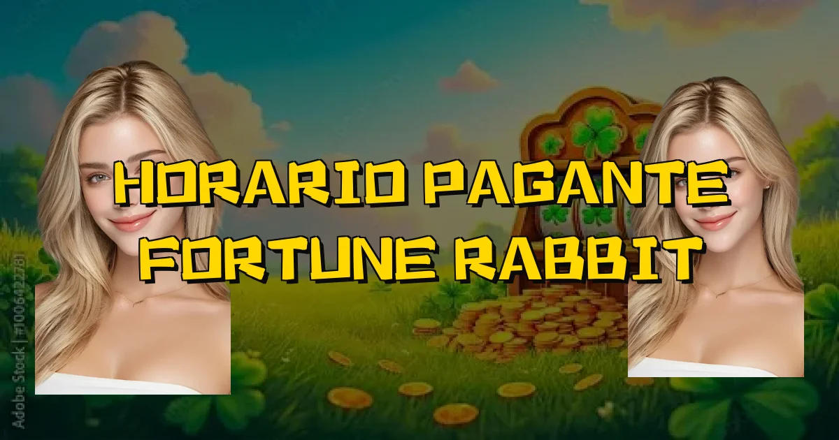 Horario Pagante Fortune Rabbit Oficial