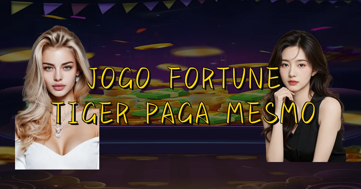 Jogo Fortune Tiger Paga Mesmo Oficial