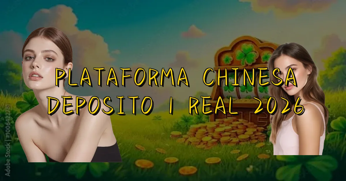 Plataforma Chinesa Deposito 1 Real 2026 Oficial
